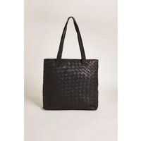 Womens Leather Woven Large Tote Bag | Oasis UK & IE 
