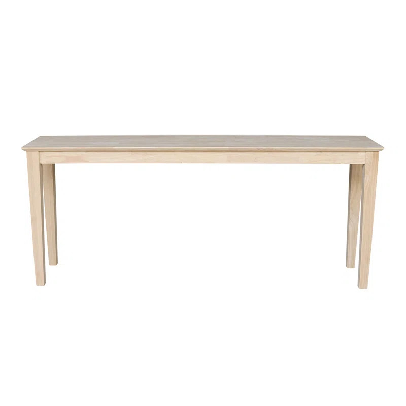 Jaier Unfinished Solid Wood Console Table | Wayfair North America