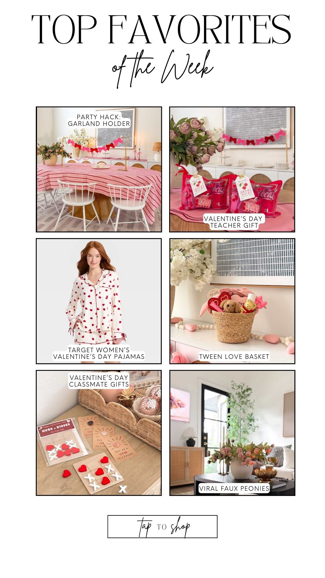 Top Favorites of the Week! 

 

#LTKValentine #LTKstorytime #LTKKids