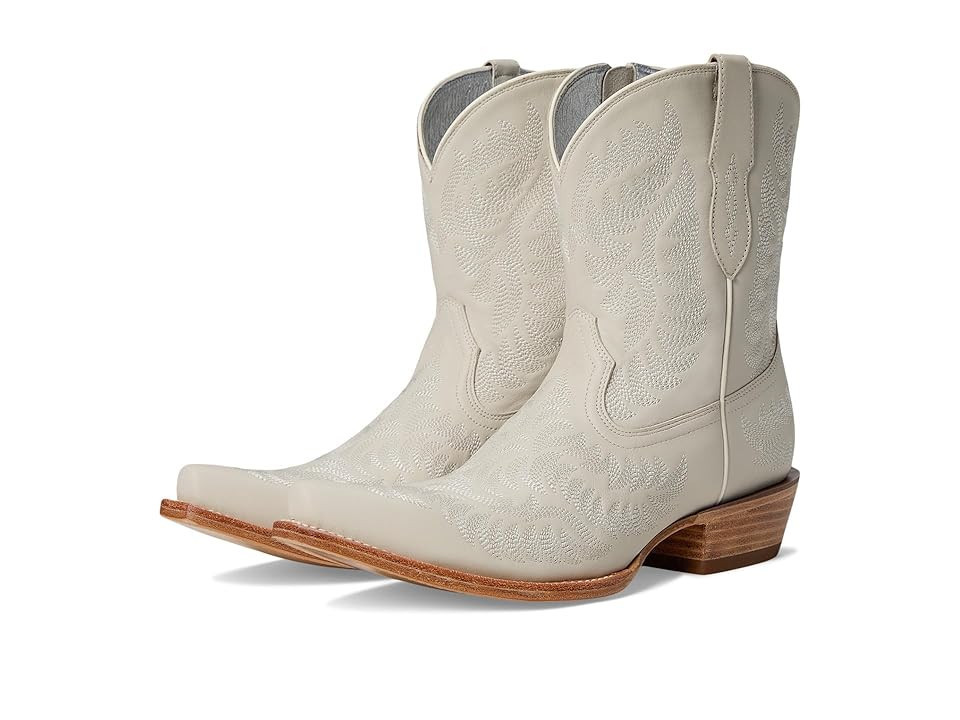 Ariat Cate Western Boots Women's Boots White Quartz : 8.5 B - Medium, Leather | Zappos