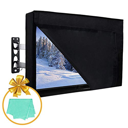 Easy-Going Outdoor TV Cover for 65 to 70 inch with Openable Front Flap for Watching TV, Convenient Use without Remove, Durable TV Cover with Free Cleaning Cloth | Amazon (US)