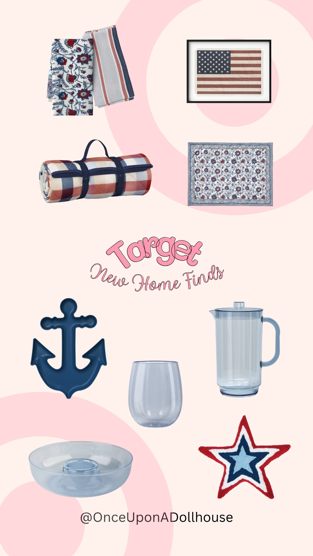 Target New Home Finds! 4th of July Finds, Red white and blue finds

#LTKhome #LTKfestival #LTKsummer