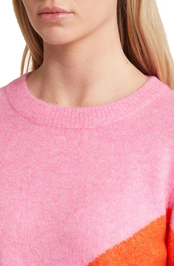Plaza Colorblock Crewneck Sweater | Nordstrom Rack