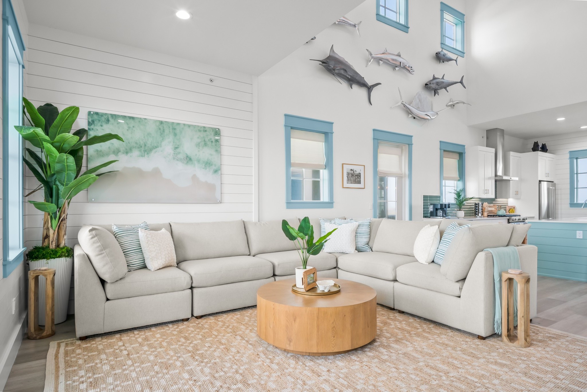 Coastal vibes, handpicked Etsy art, breezy Weekender Coastal Living Wayfair furniture, and a sprinkle of our favorite Target finds. 🌊 Shop the full look with CF Designs and bring the beach to your home—no sunscreen required! 🌴

#LTKSaleAlert #LTKHome #LTKSummerEdit