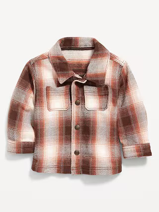 Plaid Pocket Shacket for Baby | Old Navy (US)