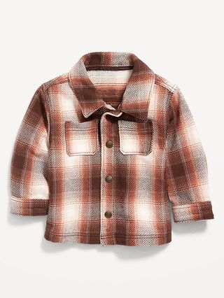 Plaid Pocket Shacket for Baby | Old Navy (US)