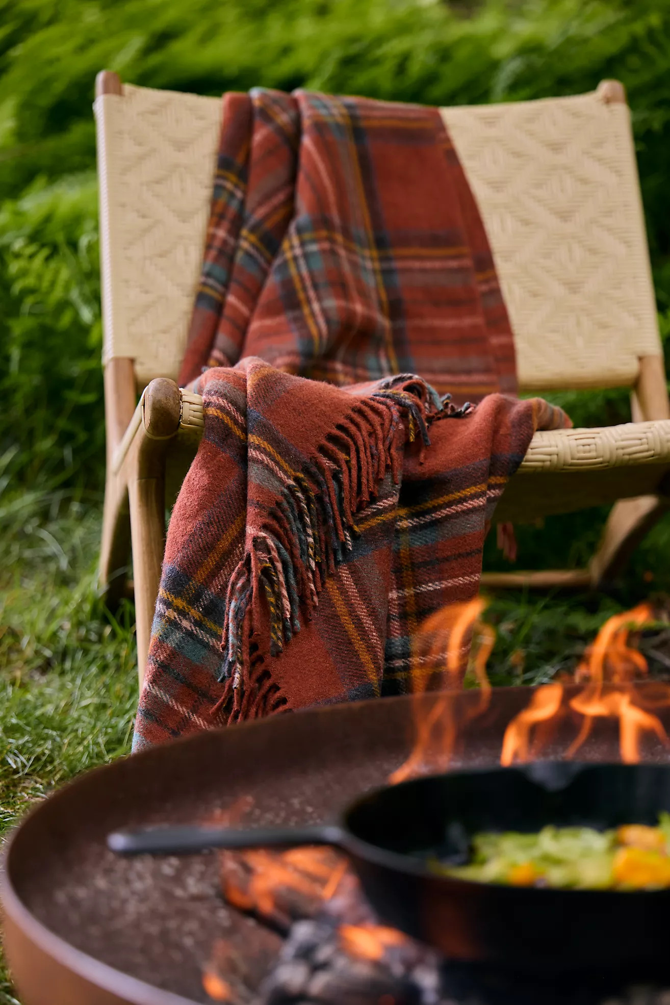 TBCo Royal Tartan Throw Blanket | Anthropologie (US)
