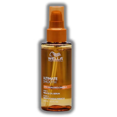Wella Ultimate Smooth Miracle Oil Serum (3.38 oz LARGE) for Dull, Dry and Frizzy Hair | Target