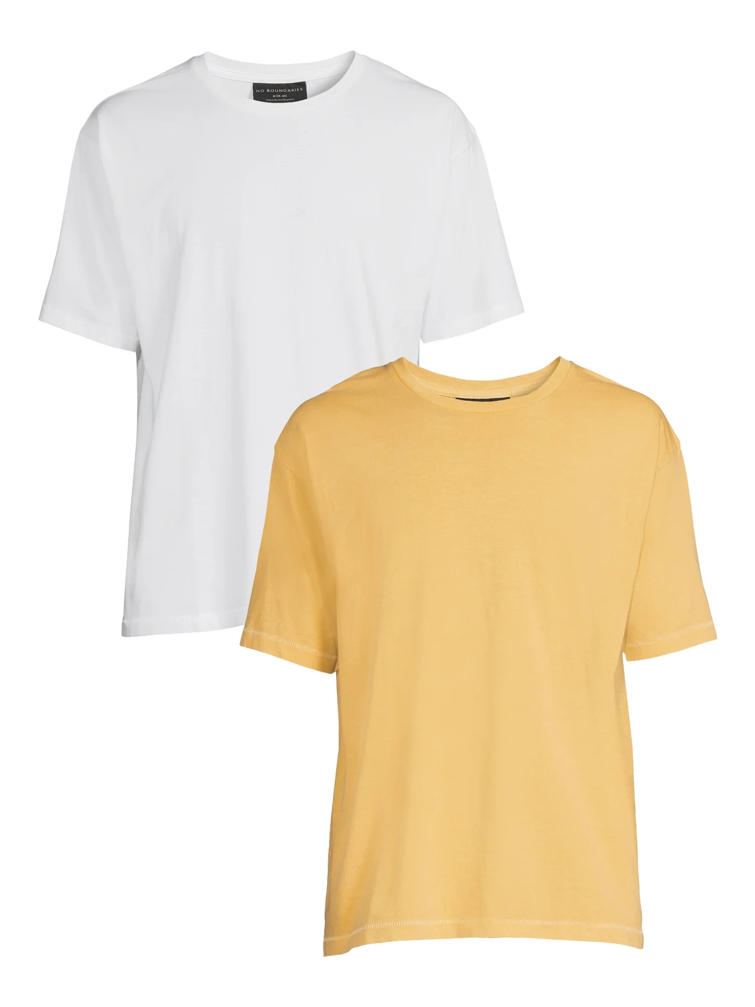 No Boundaries Men's and Big Men's Oversized T-Shirts, 2-Pack - Walmart.com | Walmart (US)
