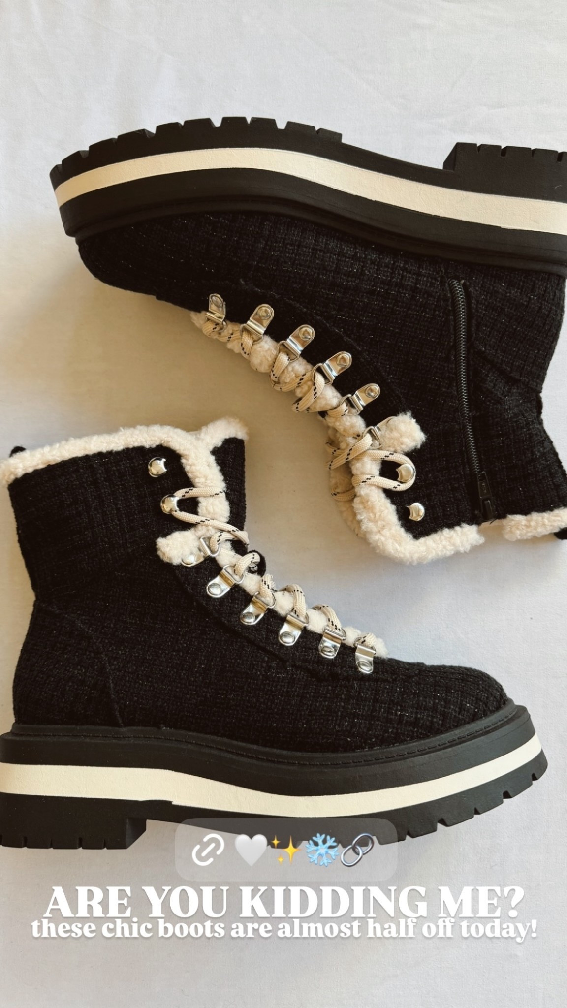 ARE YOU KIDDING ME? these chic boots are almost half off today!