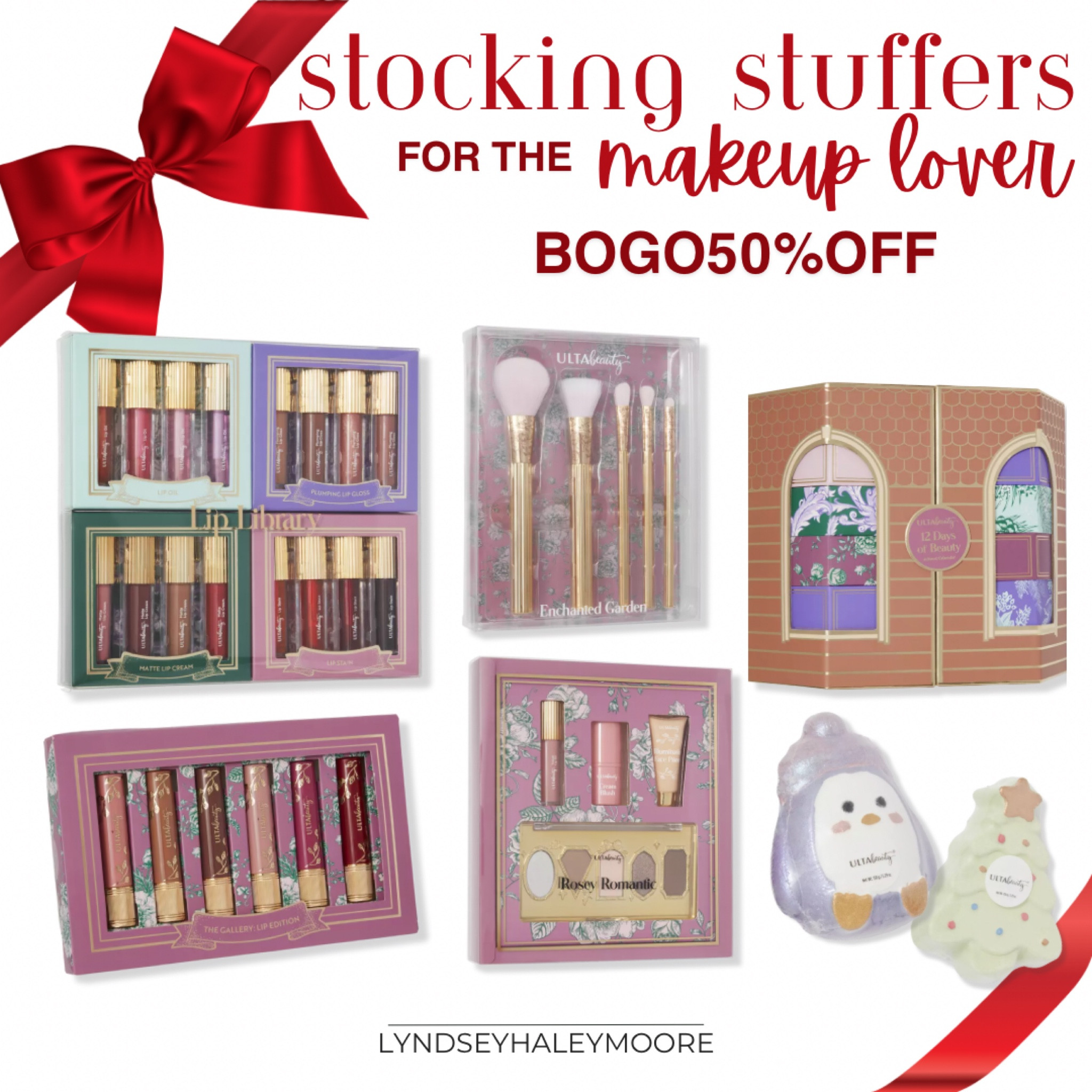 Makeup Lover Stocking Stuffers | Ulta Beauty Sale | BOGO50 

#LTKGiftGuide #LTKCyberWeek #LTKbeauty