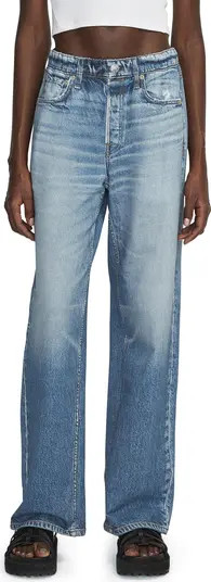 Miramar Trompe L'Oeil Low Rise Wide Leg Pants | Nordstrom