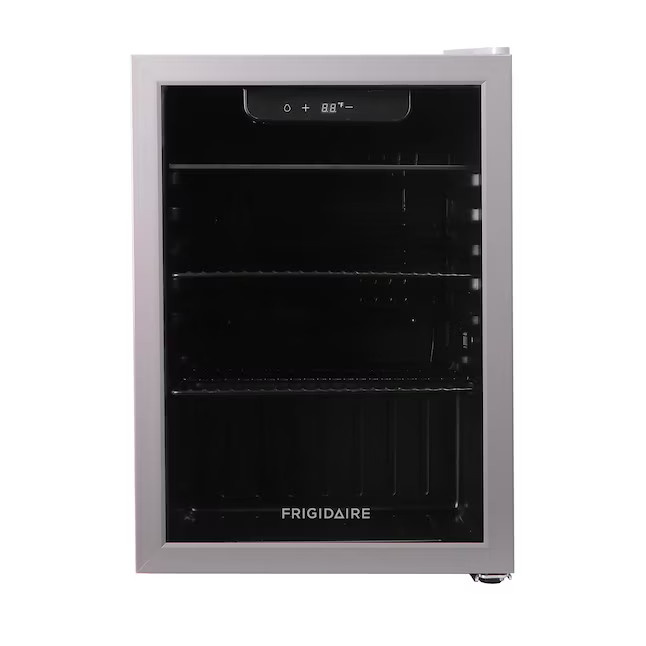 Frigidaire 2.6-cu ft Mini Fridge ( Silver ) | Lowe's