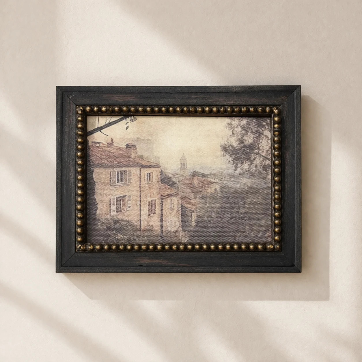 Vintage European Town Framed Art | Luxe B Co. | luxe bCO