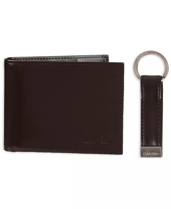 Calvin Klein Men's RFID Slimfold Wallet & Key Fob Set & Reviews - All Accessories - Men - Macy's | Macys (US)