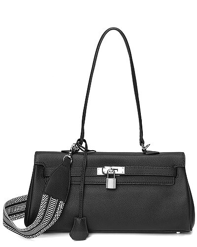 Top-Grain Leather Shoulder Bag | Gilt & Gilt City