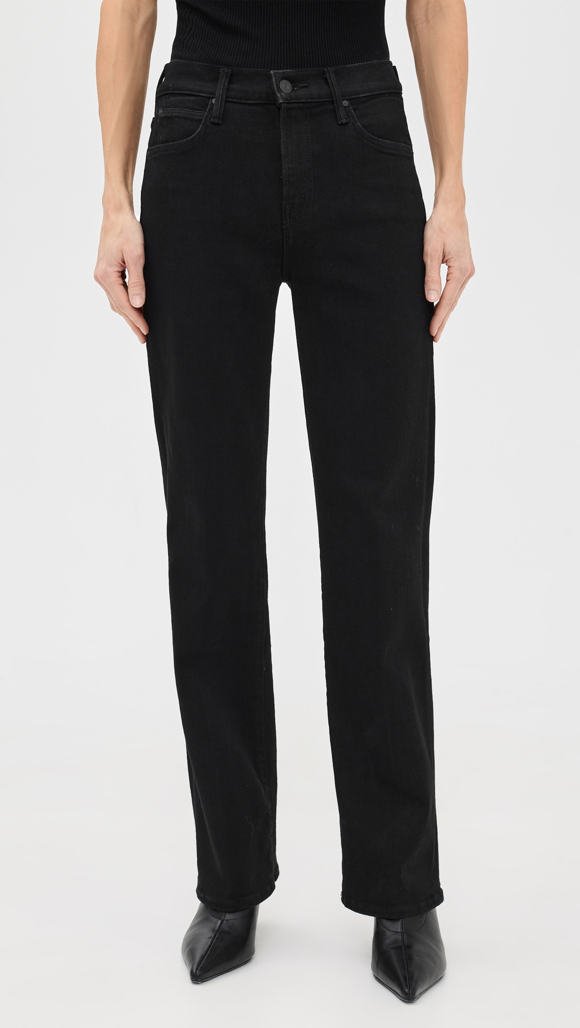 MOTHER Lil Kick It Jeans NIGHTY NIGHT 27 | Shopbop