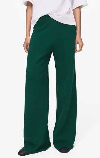 Side Stripe Pull-On Straight Leg Knit Pants | Nordstrom