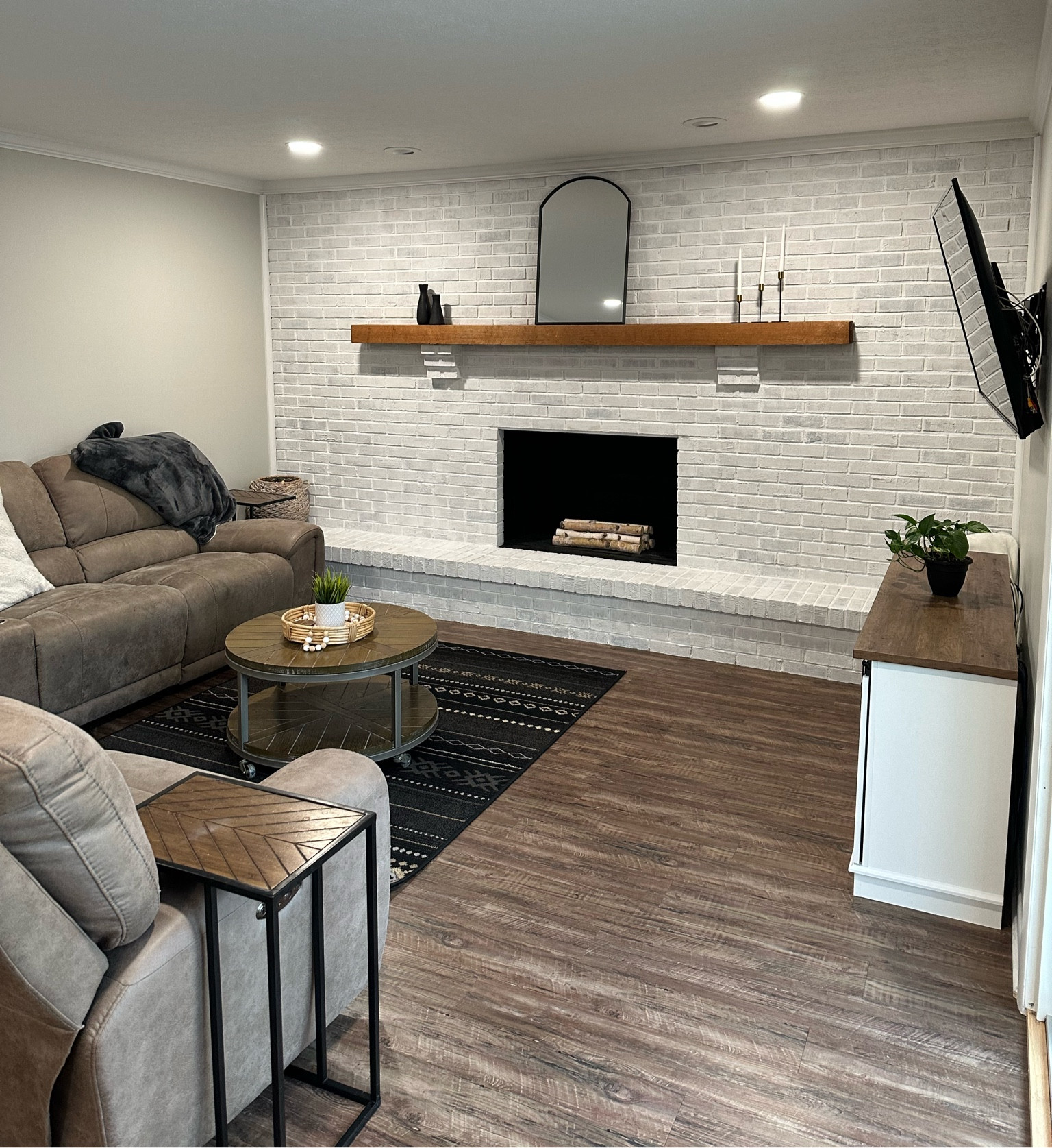 This living room has come a looooong way!🥰 

#LTKhome #LTKstyletip #LTKSeasonal