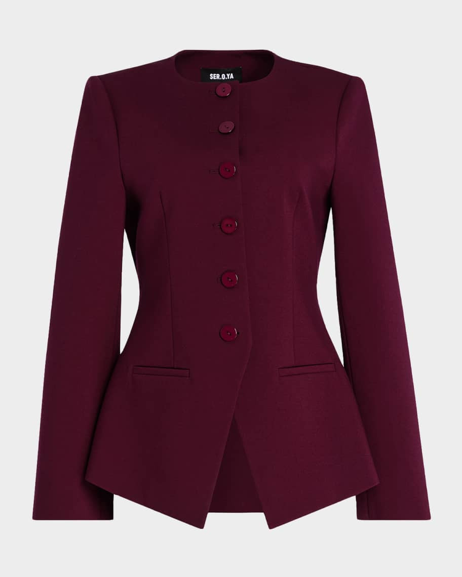Susanna Single-Breasted Blazer | Neiman Marcus