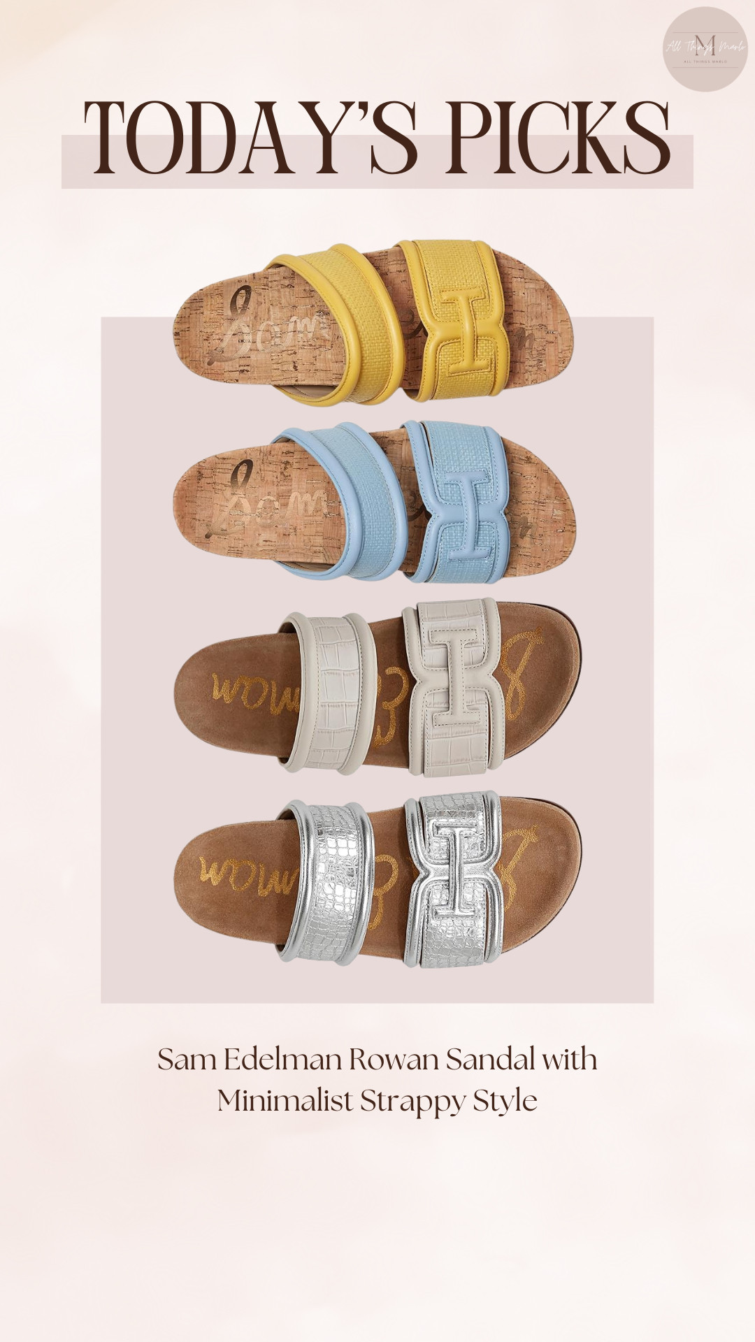 Sam Edelman Rowan Sandal with Minimalist Strappy Style 

 #LTKootd #LTKWorkwear #LTKTravel