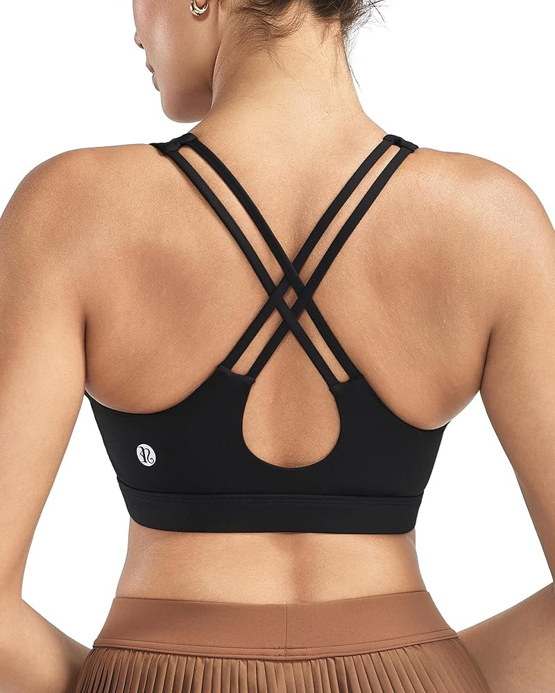 RUNNING GIRL High Impact Sports Bras for Women,Molded Cup Crisscross Back Strappy Workout Sports ... | Amazon (US)