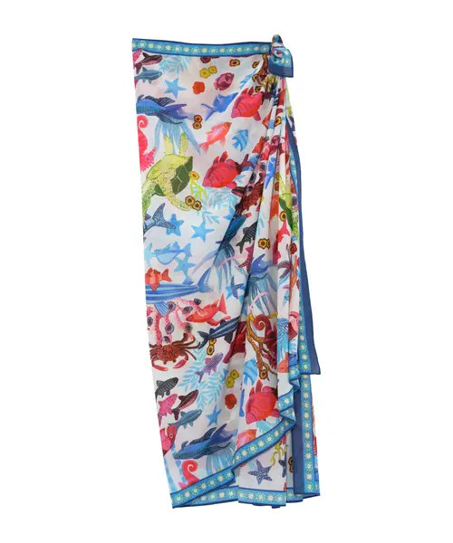 Echo underwater seas pareo in Cream at Nordstrom | Nordstrom