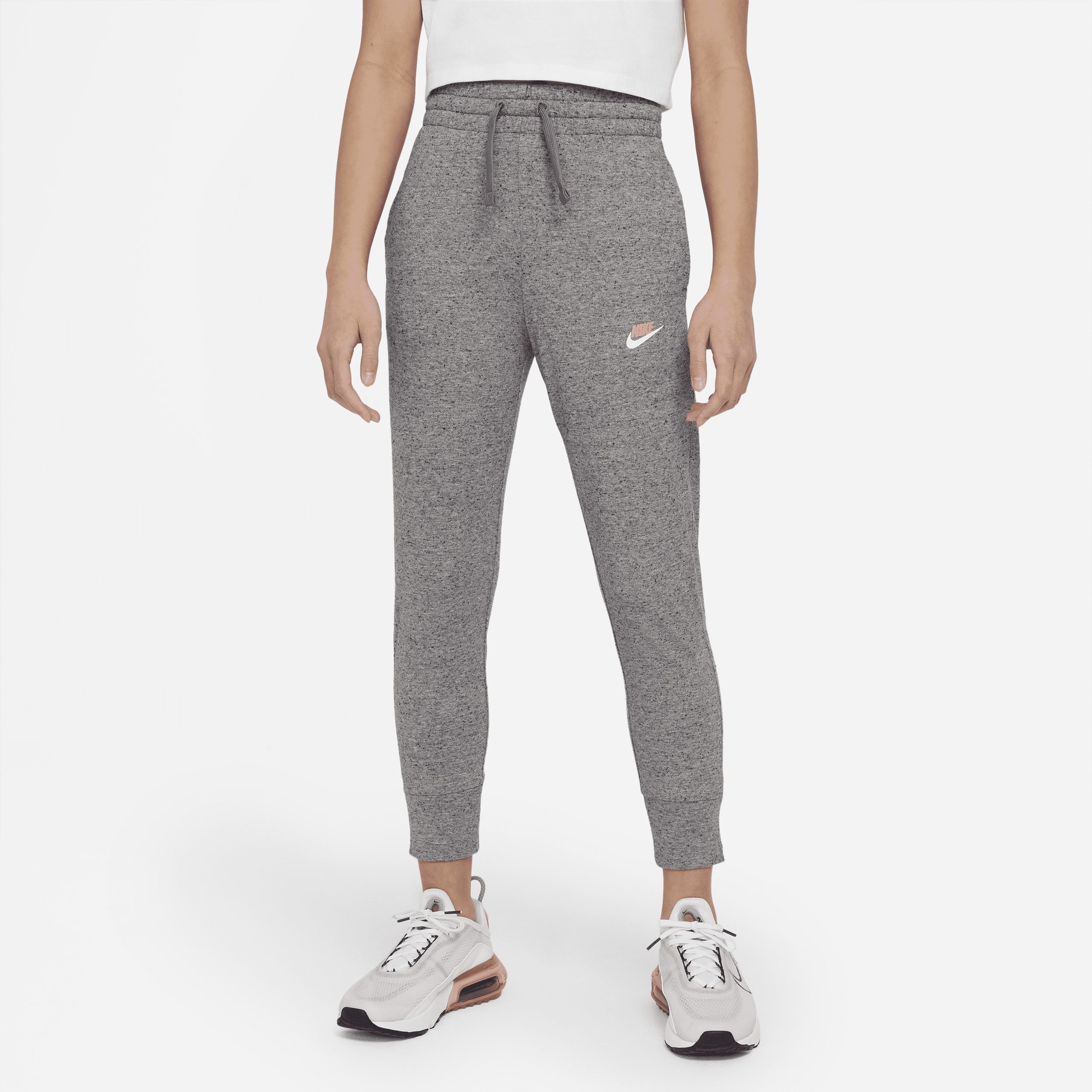 Nike Sportswear Big Kids' (Girls') 7/8 Jogger Pants in Grey, Size: Large | DA1128-091 | Nike (US)