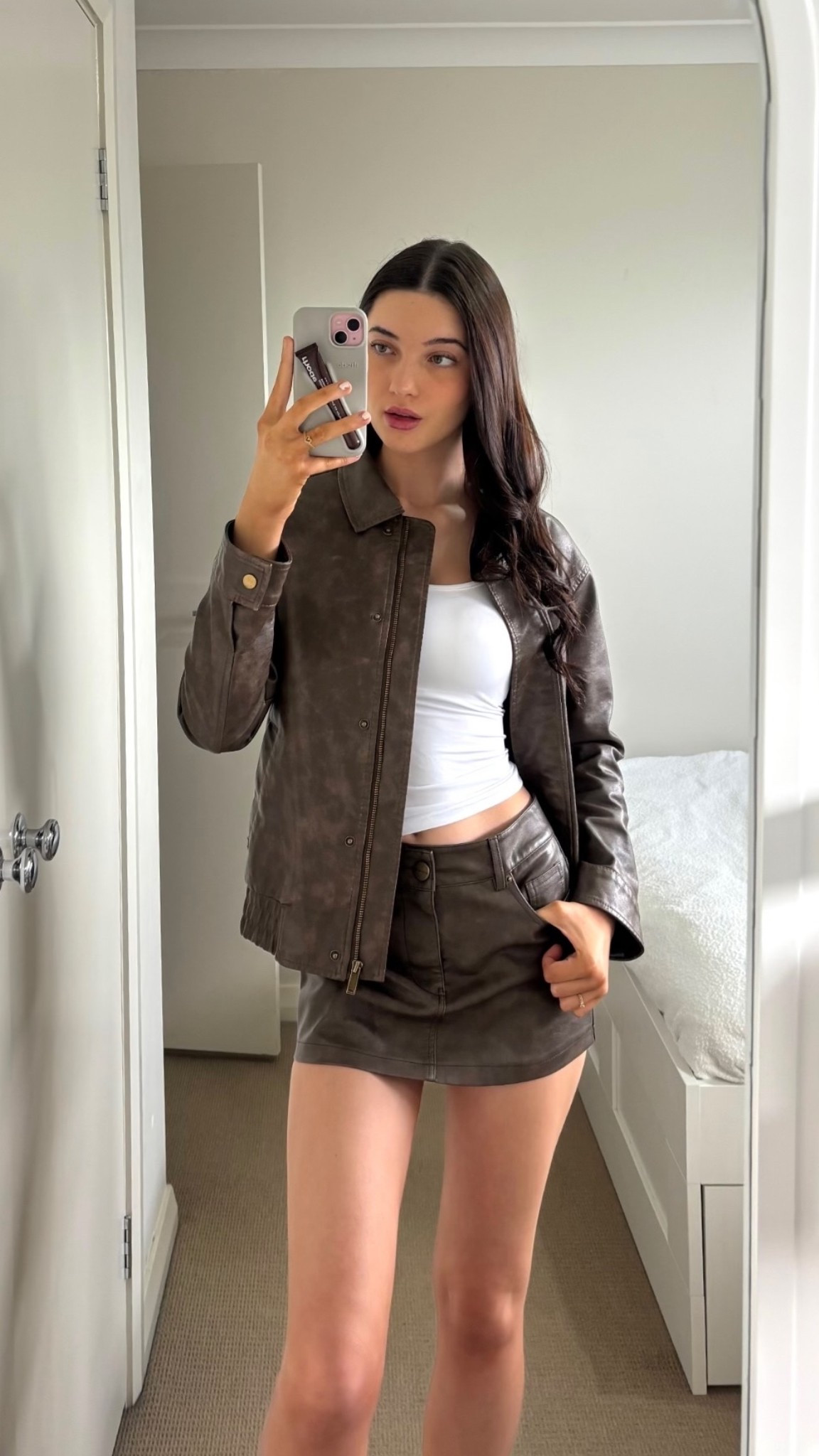 loving this brown leather for winter! city beach is my go to store for affordable clothing this winter 🤍

#LTKstyletip #LTKaustralia #LTKwinter