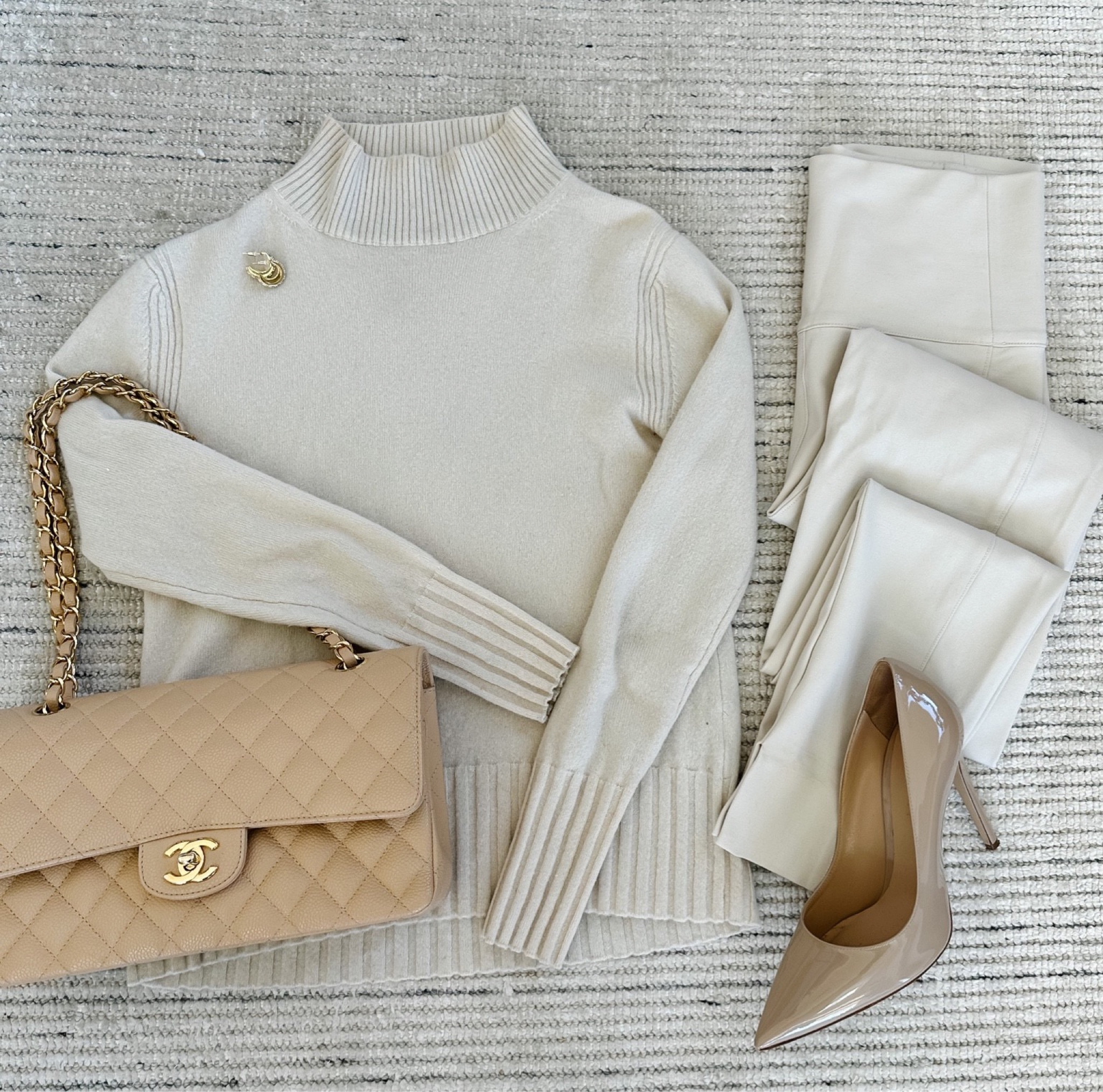 Business casual workwear with cashmere sweater and work appropriate leggings. Love that these leggings have the comfort as a normal pair, but more structure and support making it workwear acceptable! They’re currently on sale for 70% off original price. Linking below similar cashmere sweaters. 

#LTKstyletip #LTKworkwear #LTKsalealert