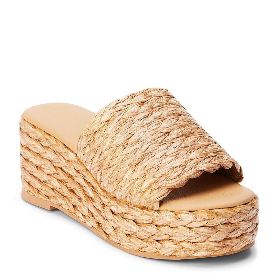 BEACH by Matisse Womens Peony Platform Espadrille Casual Sandals Casual High Heel 3" & Up | Amazon (US)