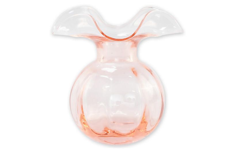 6" Hibiscus Bud Vase, Pink | One Kings Lane