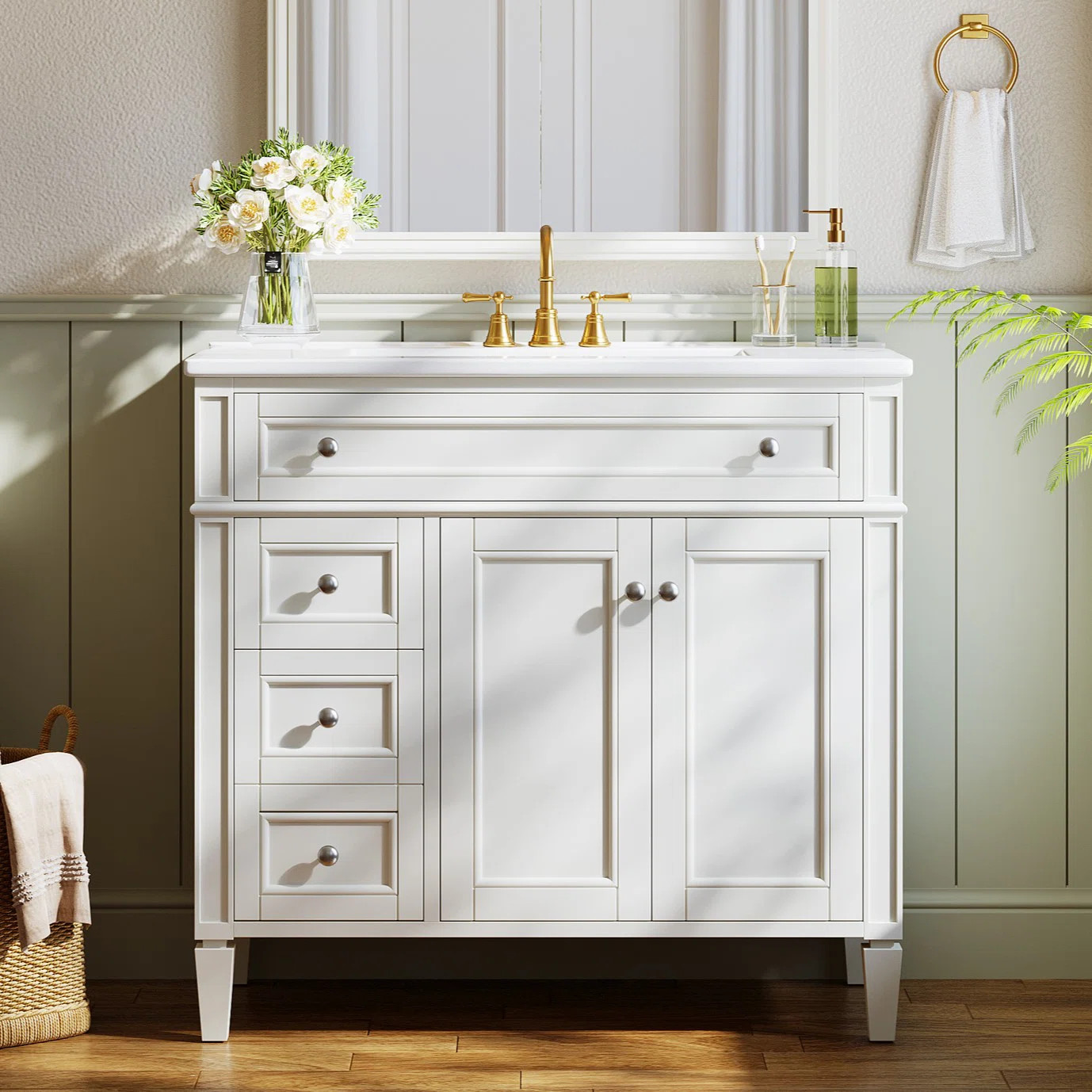 36'' Single Bathroom Vanity With Top | Wayfair North America