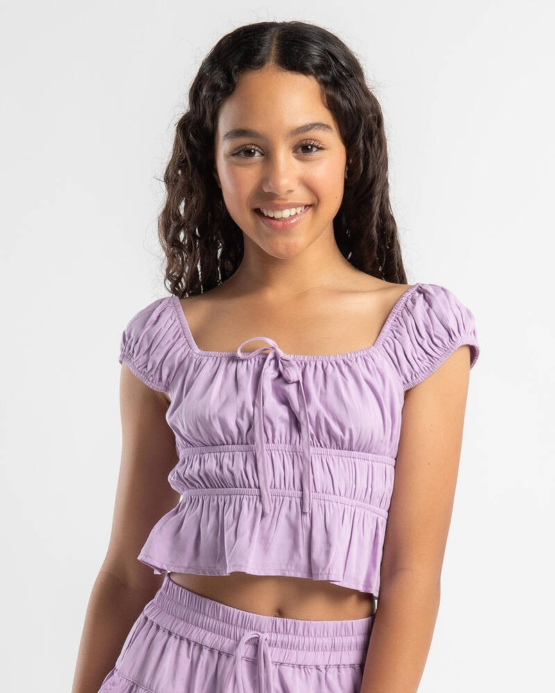 Girls' Lulu Crop Top | City Beach (ANZ)