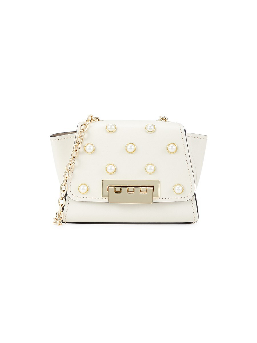 Zac Posen Women's Mini Eartha Leather Crossbody Bag - Rose Quartz | Saks Fifth Avenue OFF 5TH