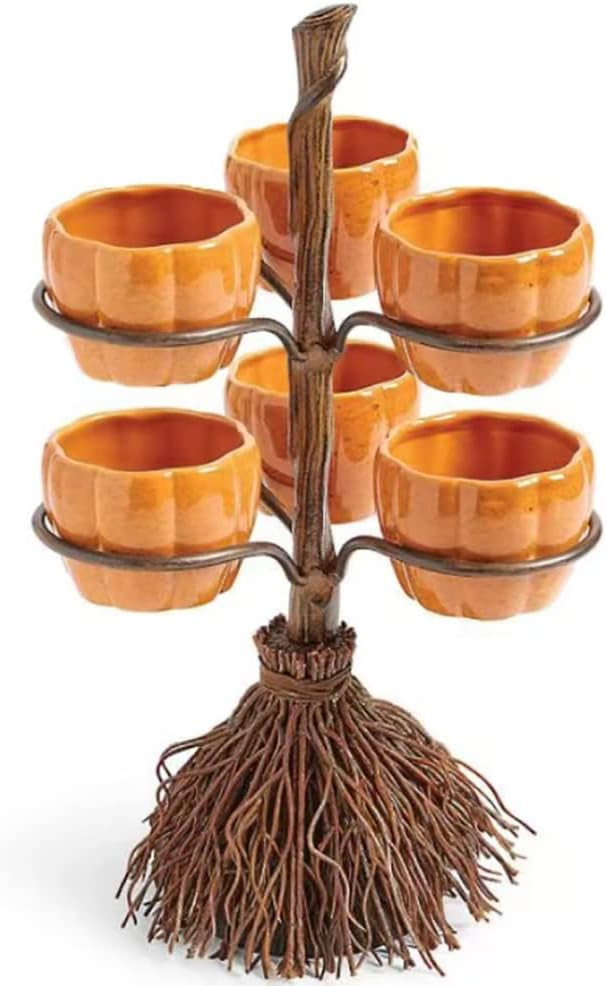 Halloween Candy Bowl, Halloween Pumpkin Snack Bowl Stand, Trays Stand, Halloween Pumpkin Bowls on... | Amazon (US)