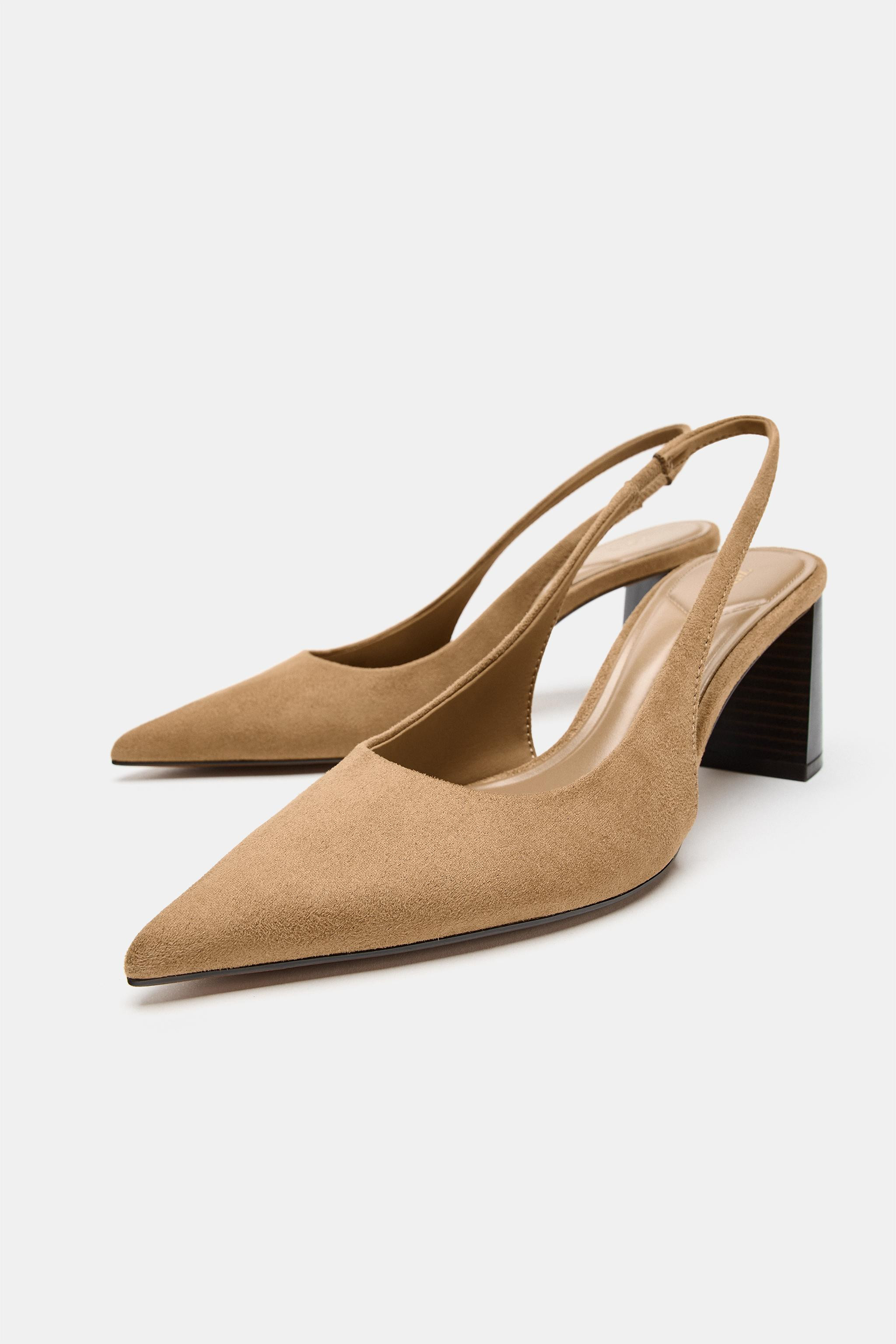 SLINGBACK HEELED SHOES | Zara UK