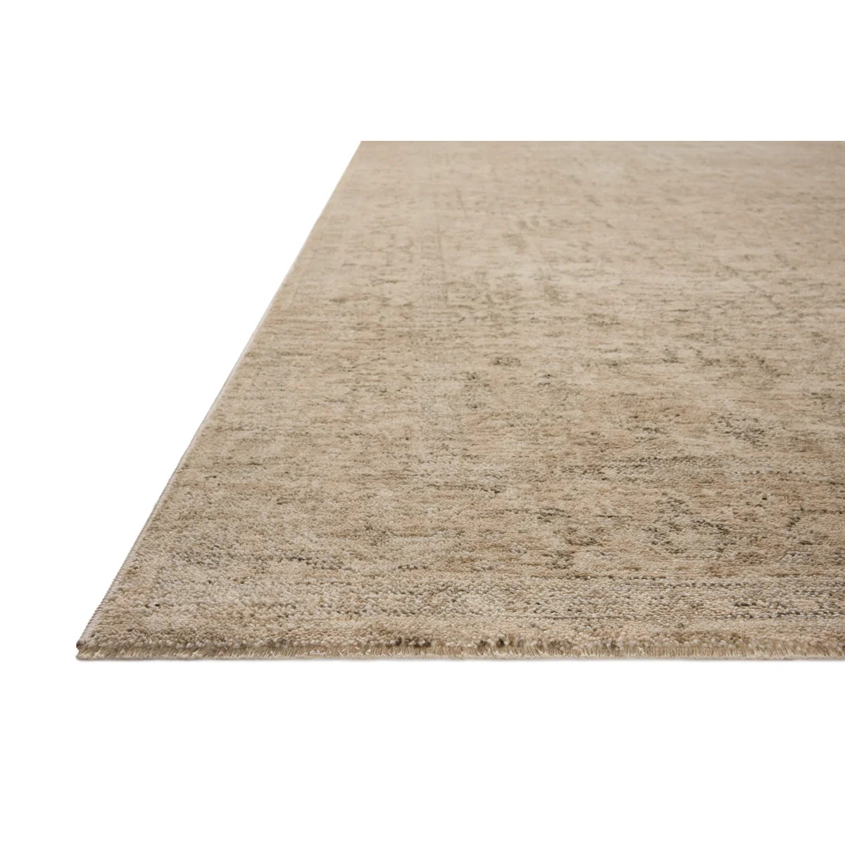 Magnolia Home by Joanna Gaines x Loloi Junie Oatmeal / Smoke Area Rug | Wayfair North America