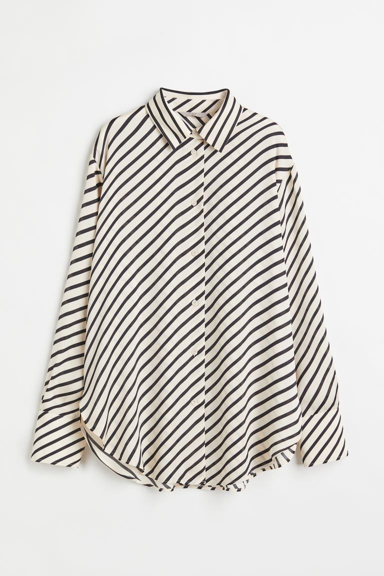 Shirt with a sheen | H&M (UK, MY, IN, SG, PH, TW, HK)