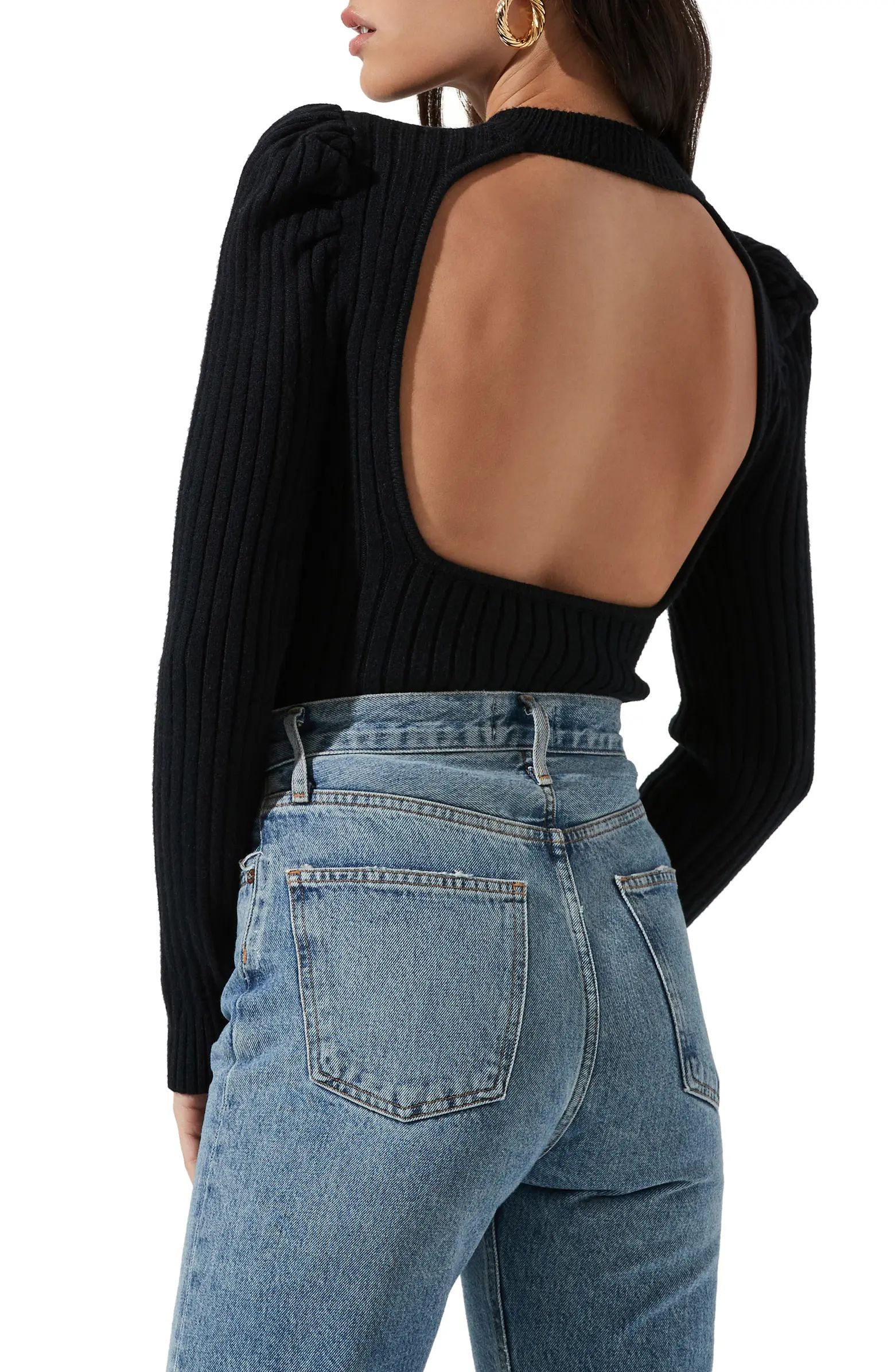 Back Cutout Sweater | Nordstrom