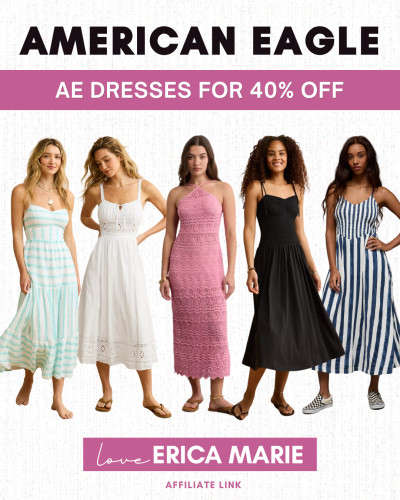 These pretty dresses from American Eagle are 40% off right now! I love how flowy they look, and there are so many styles to choose from for all your beach and cruise vacations. summer, dresses, women, american eagle 

 #LTKootd #LTKSaleAlert