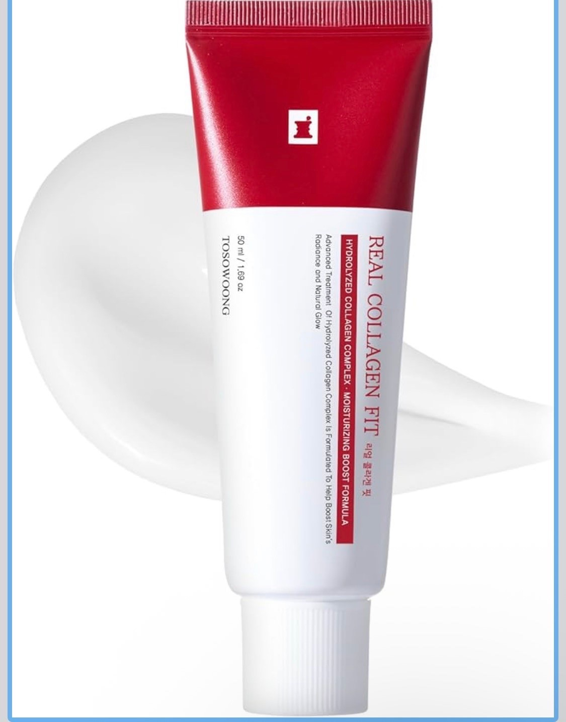 If you want glass skin then you need TOSOWOONG Real Collagen Fit, Hydrolyzed Collagen Wrapping Mask, Peel Off Facial Mask for elasticity, Hydrating, Glow, Glass Skin, Face Moisturizer, Self Care, Korean Skin Care, 50ml, 1.69 fl. oz.