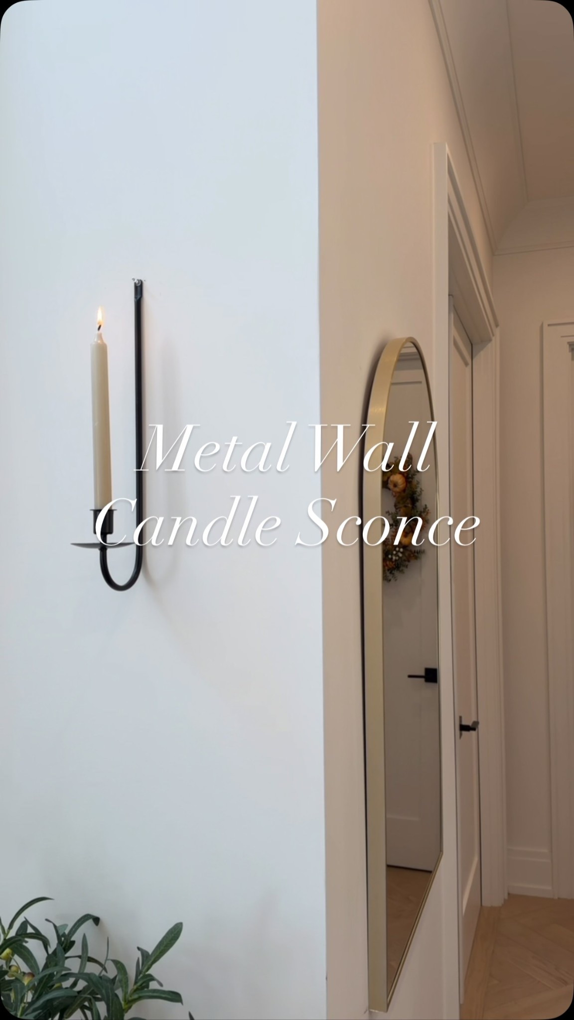 It’s the ambiance for me. 🕯️

These metal candle wall sconces are my new favourite decor piece. 🤩They come in a 2 pack and are so affordable! 

Head to my #LTK or COMMENT the word “SHOP” for a link. 

#homediy #diyhomeprojects #organicmodern