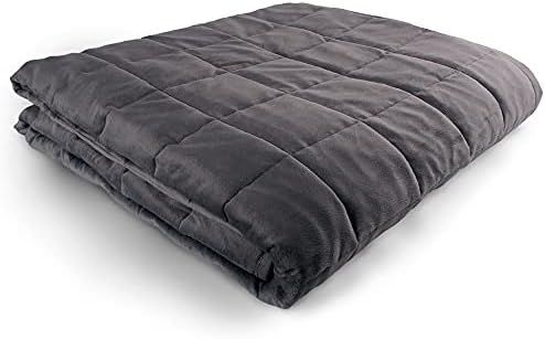 Weighted Blanket - 48" X 72" - 15-lbs - No Cover Required - Fits Full/Twin Size Bed - for 130-180... | Amazon (CA)