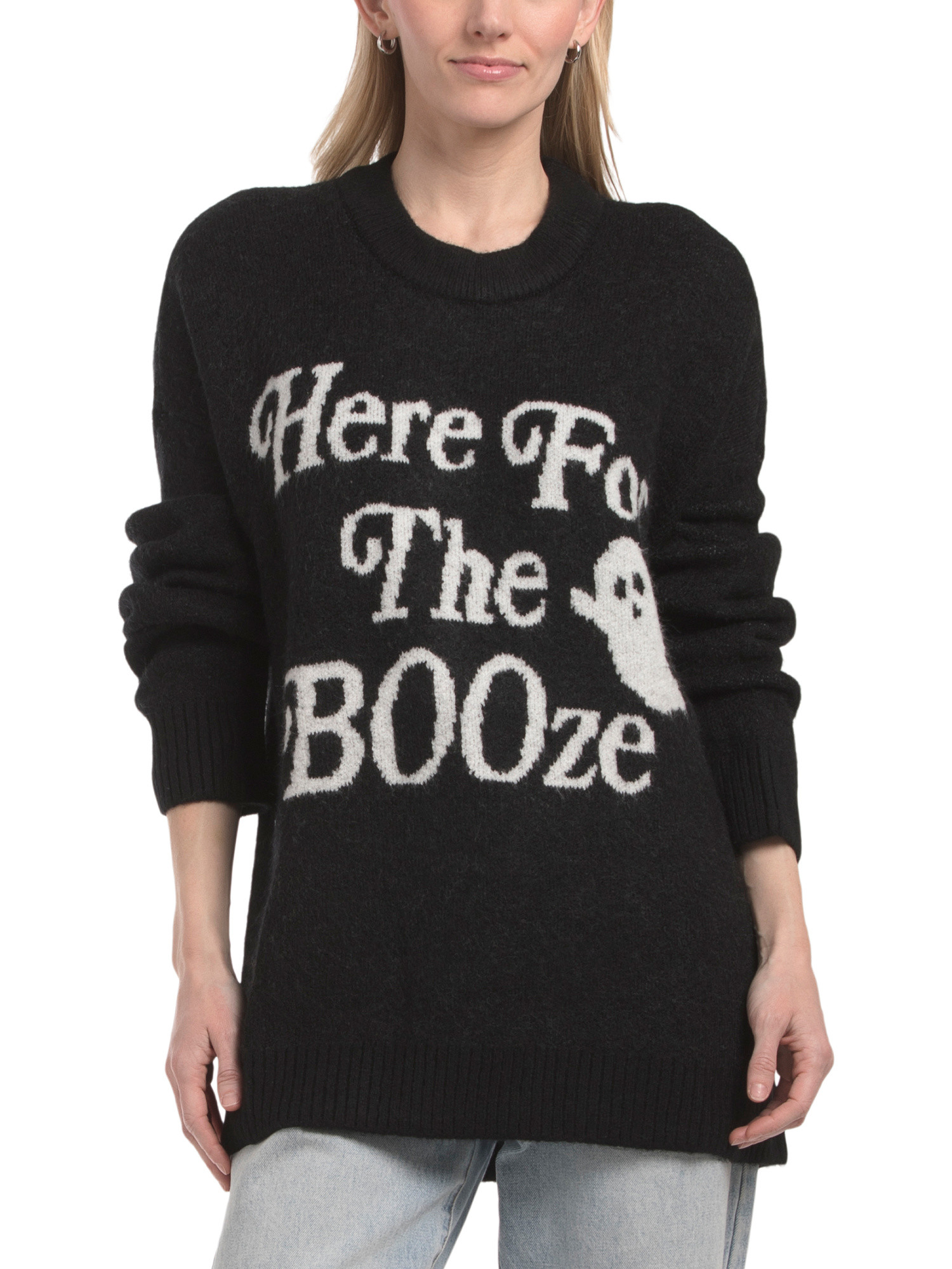 Ghost Classic Crew Neck Sweater | TJ Maxx