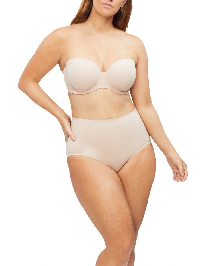 Nancy GanzBody Define Strapless Contour Bra Warm Taupe | Myer