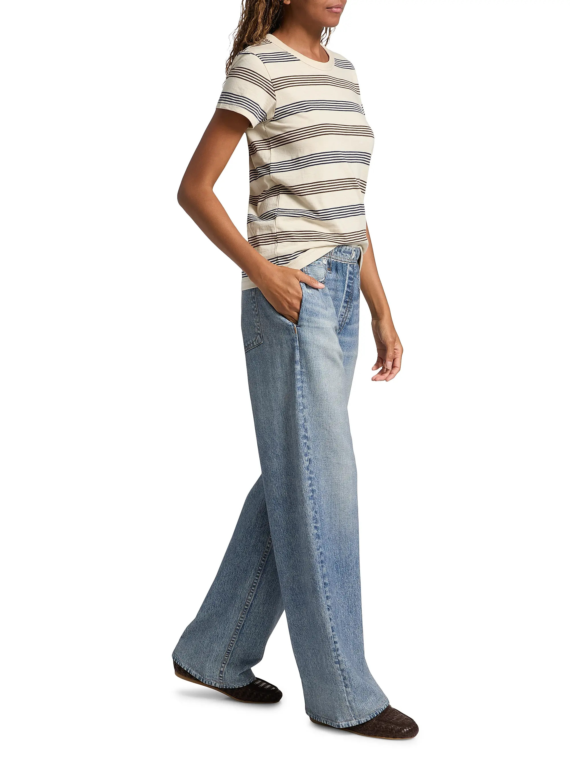 rag & bone Miramar Terry Relaxed Wide-Leg Pants | Saks Fifth Avenue | Saks Fifth Avenue