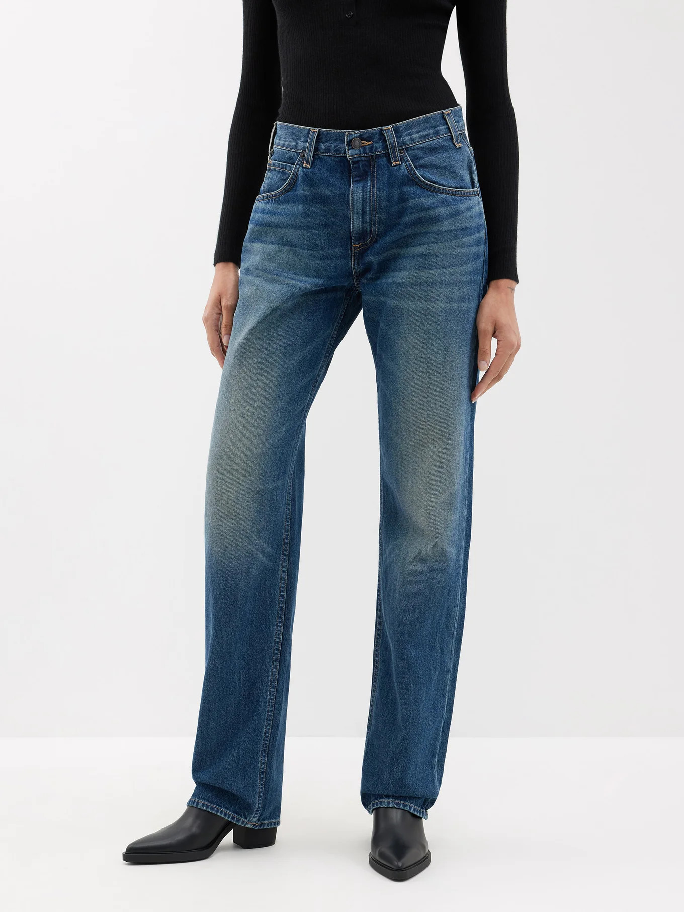 Taylor denim jeans | Nili Lotan | Matches (US)