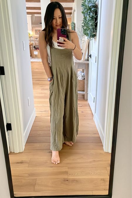 Cutest pair of Amazon overalls! Super flowy and free people like! Comes in a variety of colors and sizes!

#LTKunder50 #LTKstyletip #LTKfamily