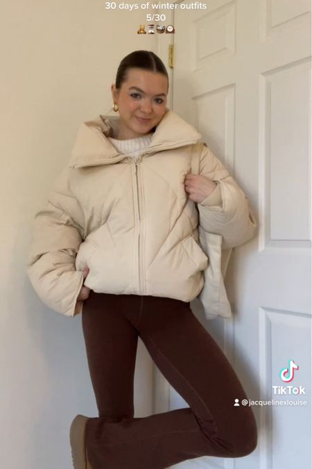 Day 5! Puffer jacket is from zara like 3 years ago so I’ve linked similar. The cable knit was also bought a while back from h&m, and I don’t see it on their site anymore, so I’ve linked similar :)

#LTKstyletip #LTKSeasonal #LTKFind